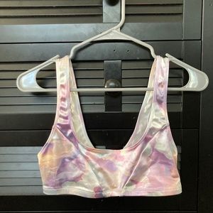 UO Out from Under Tie Dye Bralette Size M